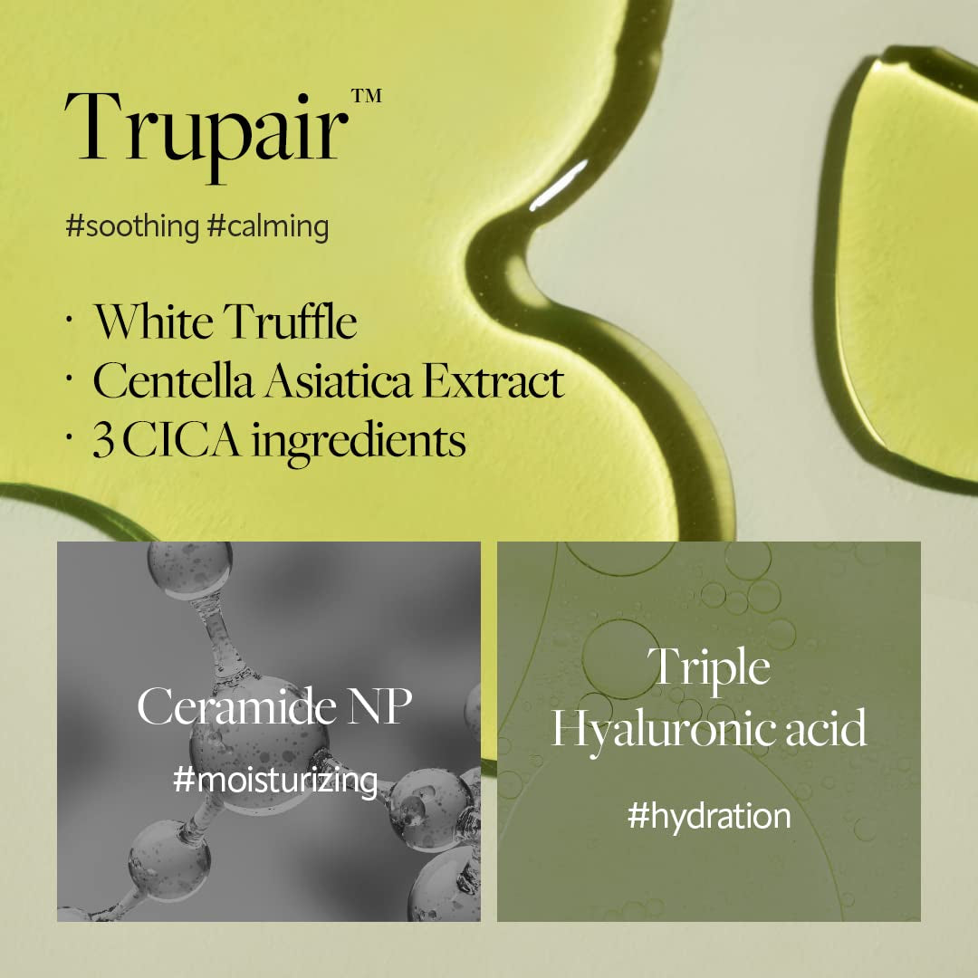 Italian White Truffle Mild Skin Balancing Vegan Cream, Hydrating and Gentle Moisturizer, Mild Ph Balancing Cream with White Truffles for Sensitive Skin, Watery Lightweight Texture
