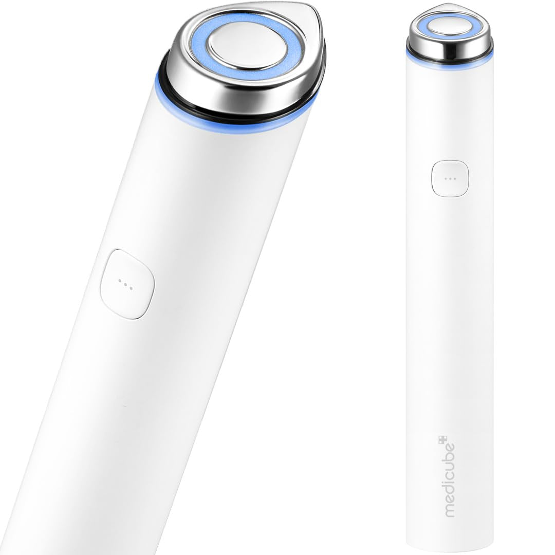 Mini Booster Pro Pink | Affordable At-Home Facial Skin Care Tool for Beginners - Portable Glow Booster for Glass Skin, Boosting Skin Care Absorption, Skin Care for Teens, Korean Skin Care