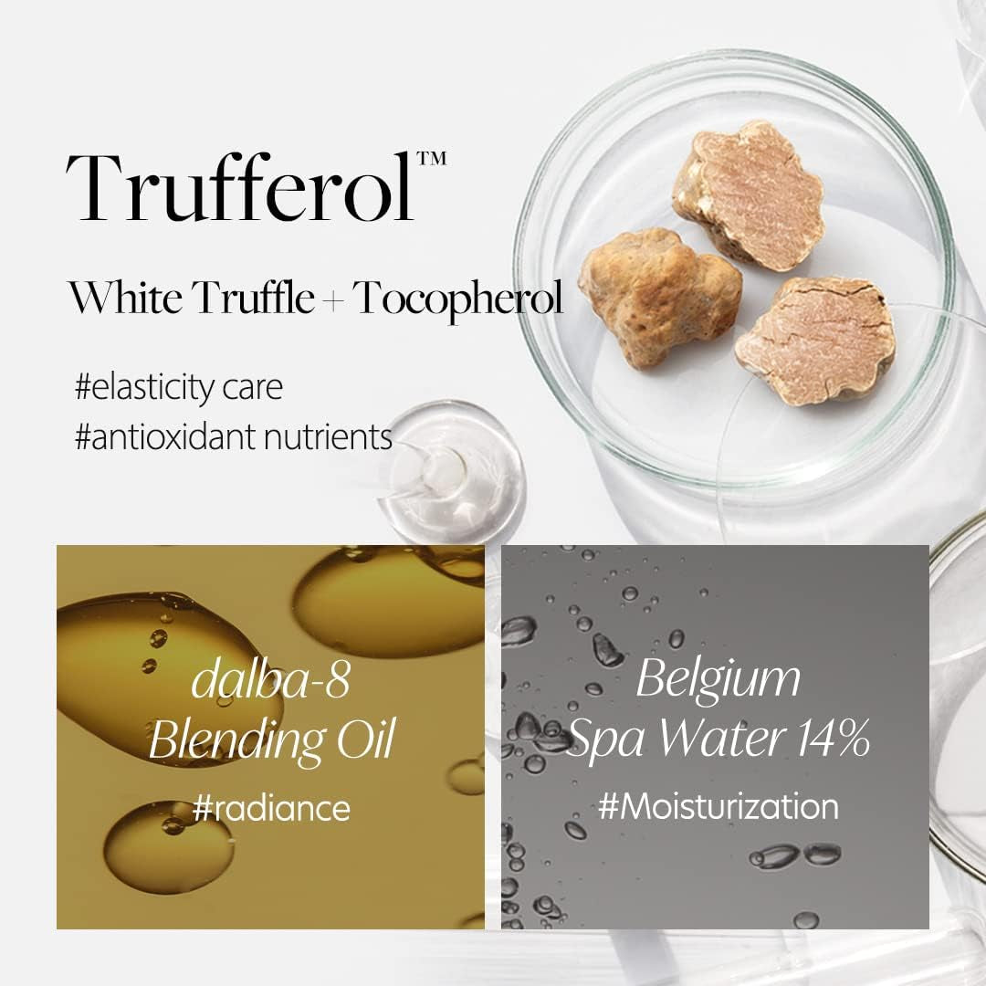 Italian White Truffle Return Oil Cream Cleanser, Vegan Skincare, Easy One Step Cleanser for Sebum & Makeup Removal, Hydrating Cleanser, for Sensitive Skin, Korean Skin Care