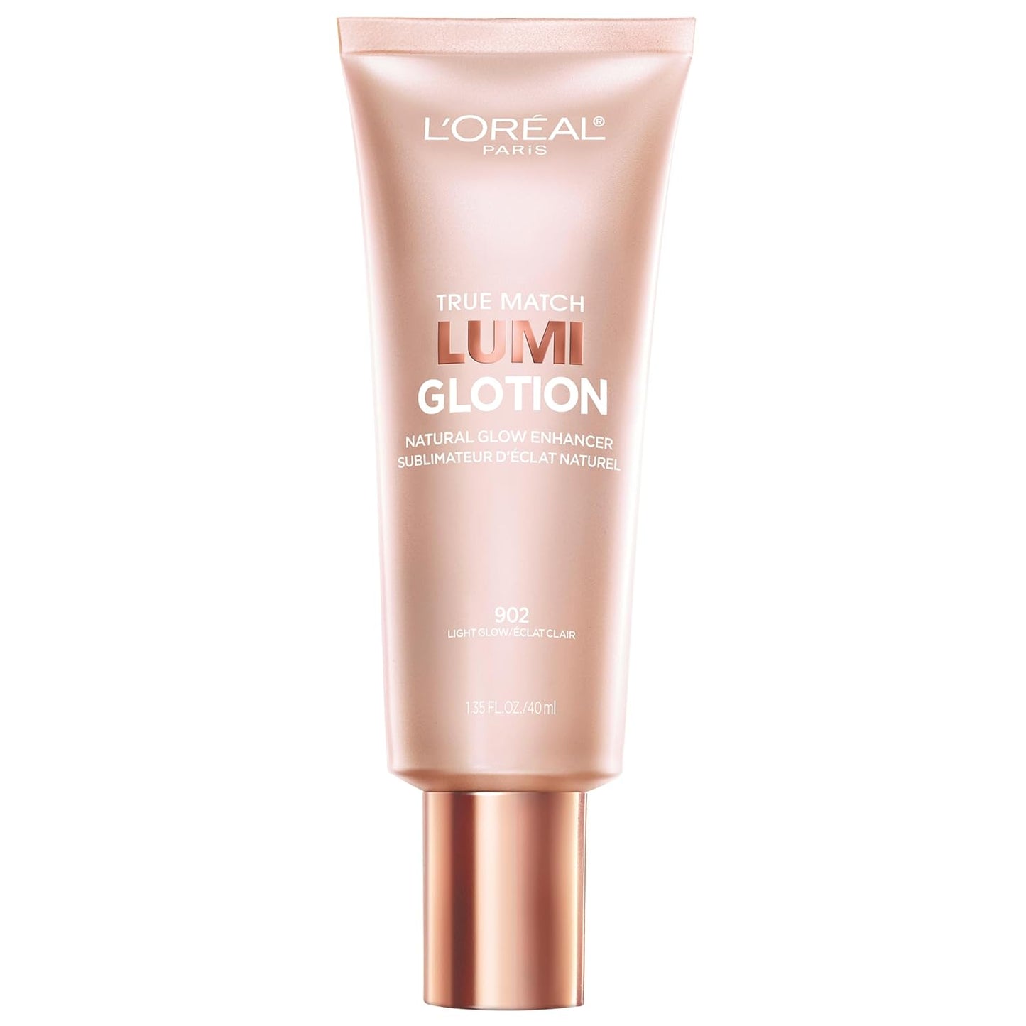Makeup True Match Lumi Glotion, Natural Glow Enhancer, Illuminator Highlighter, Bronzing Drops for a Sun-Kissed Glow, 901 Fair