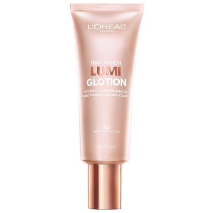 Makeup True Match Lumi Glotion, Natural Glow Enhancer, Illuminator Highlighter, Bronzing Drops for a Sun-Kissed Glow, 901 Fair