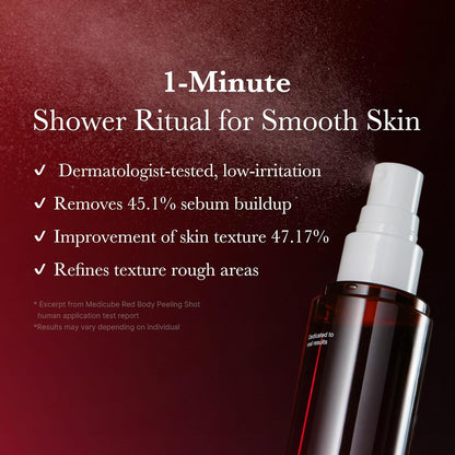 Red Body Peeling Shot Cleanser