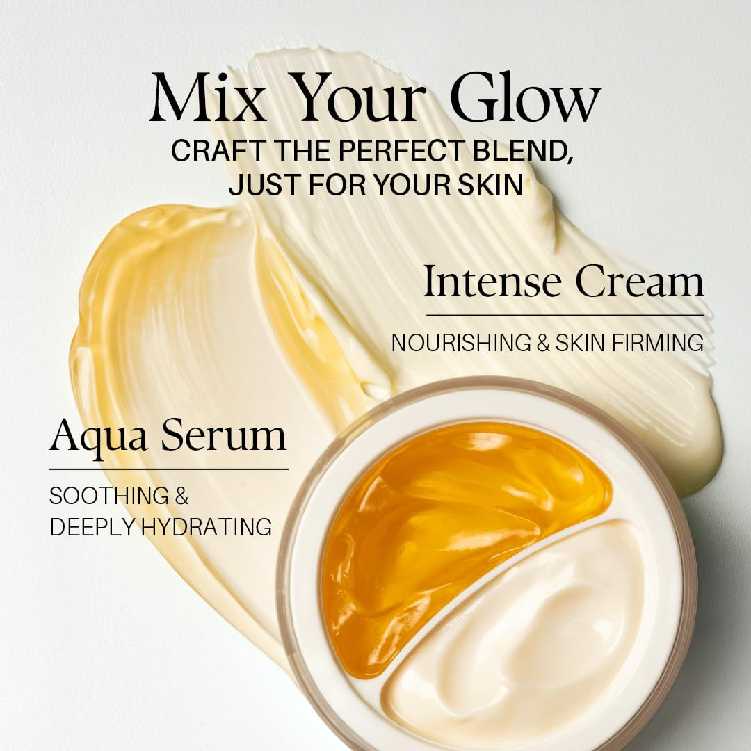 Italian White Truffle Double Serum & Cream, Vegan Skincare, 2-In-1 Face Moisturizer, Vegan Collagen, Skin Firming and Tightening, Non Comedogenic, Suitable for All Skin Types (2.46 Oz)