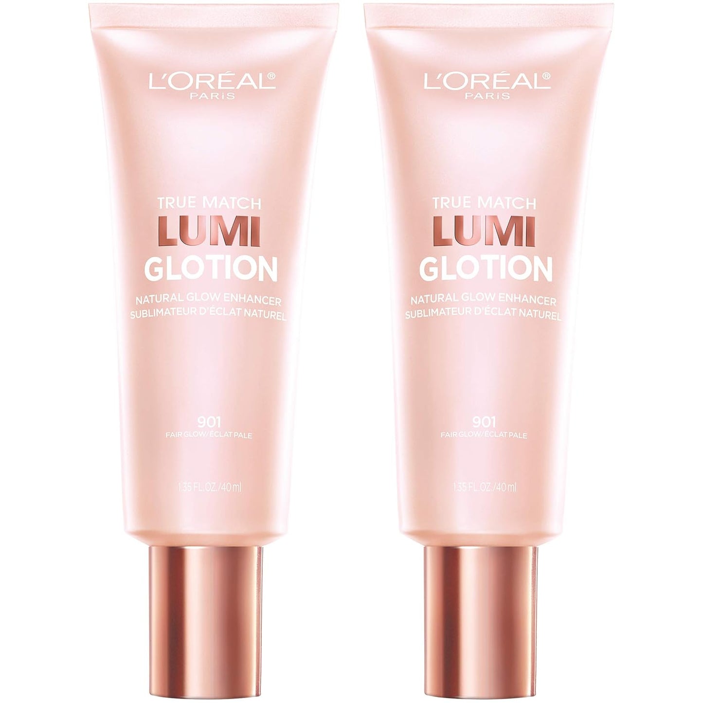 Makeup True Match Lumi Glotion, Natural Glow Enhancer, Illuminator Highlighter, Bronzing Drops for a Sun-Kissed Glow, 901 Fair