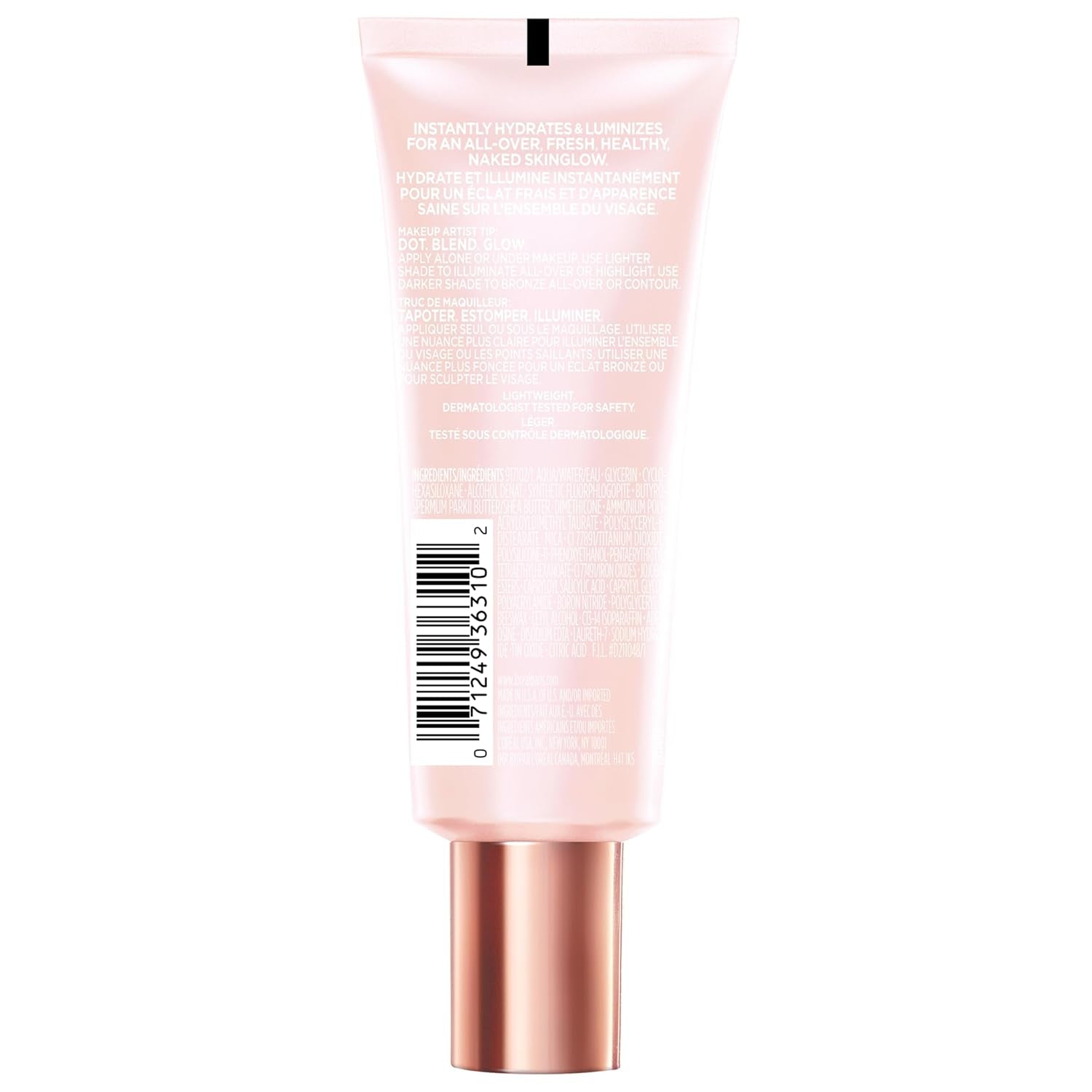 Makeup True Match Lumi Glotion, Natural Glow Enhancer, Illuminator Highlighter, Bronzing Drops for a Sun-Kissed Glow, 901 Fair