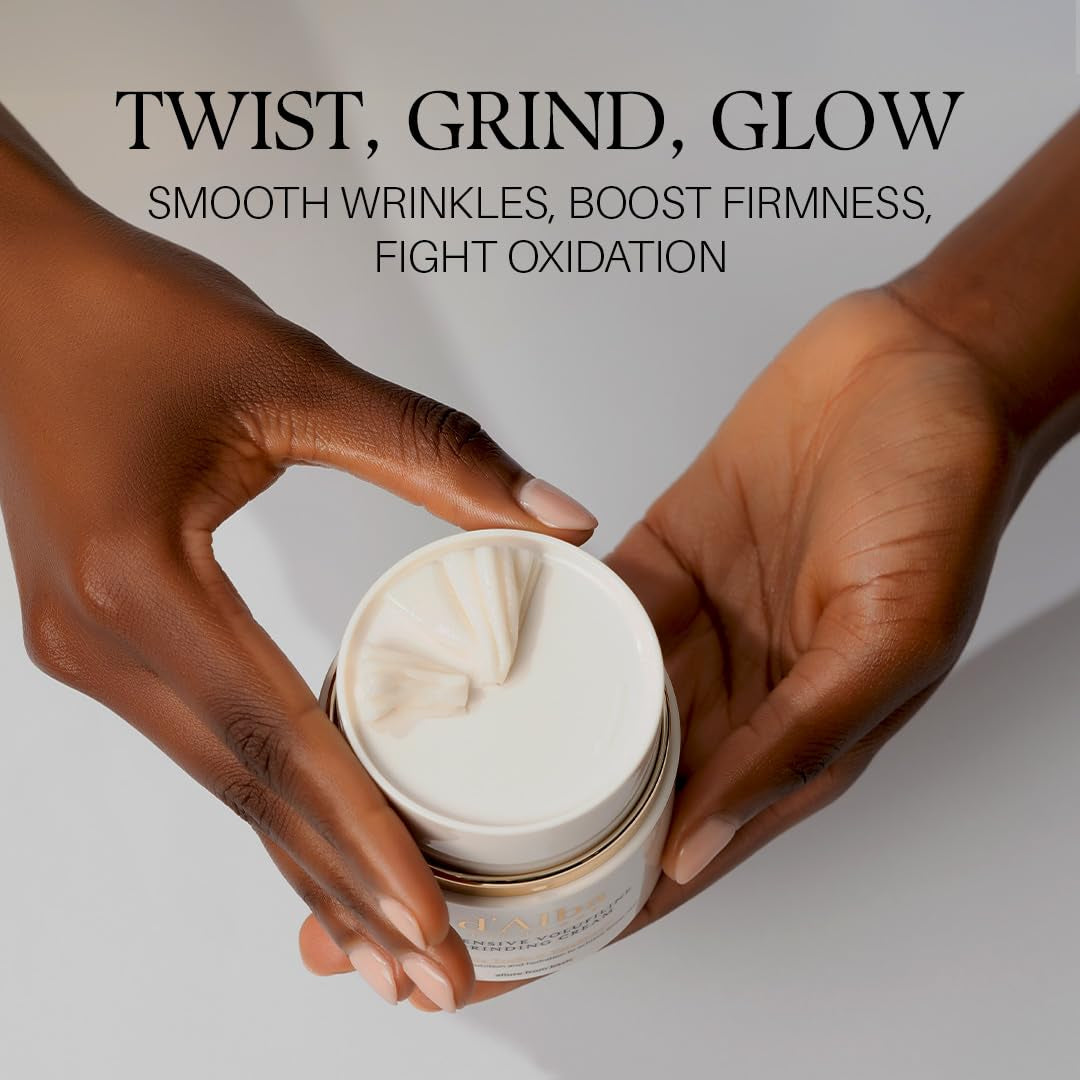 Italian White Truffle Intensive Grinding Cream, Volufiline 50,000Ppm, Elasticity Care and Nourishment, Korean Skin Care