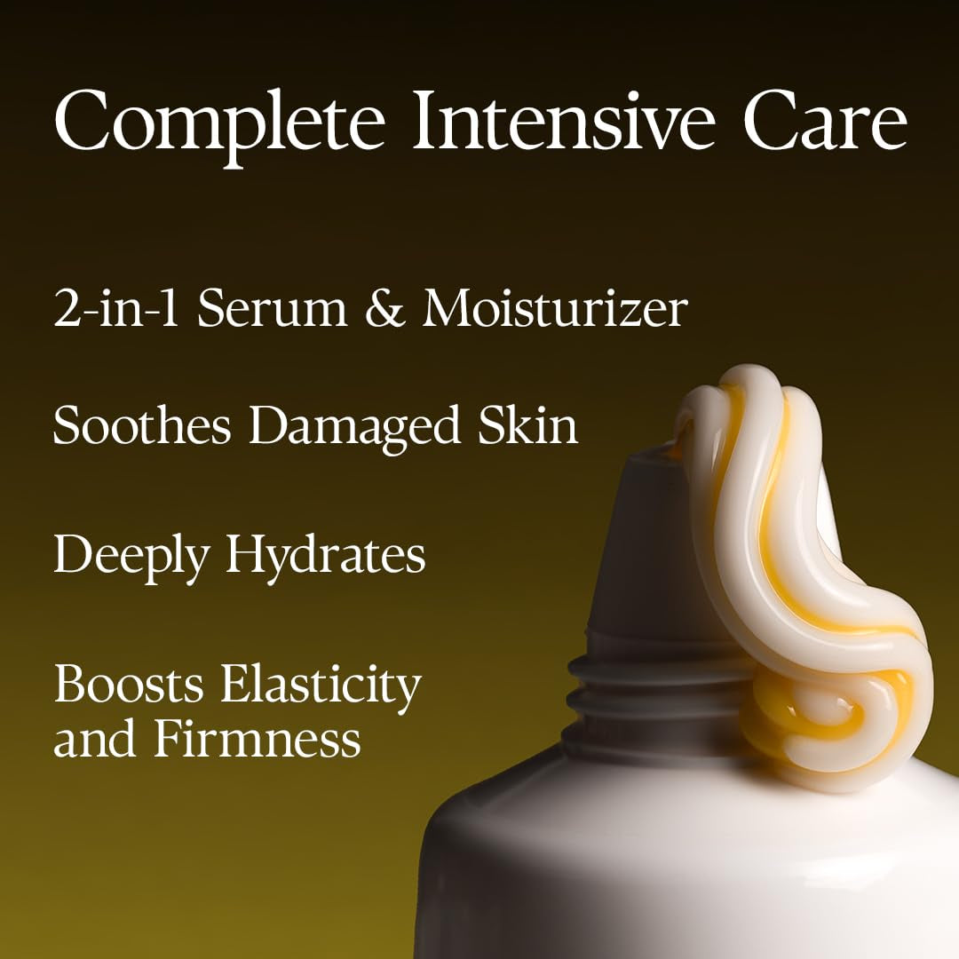 White Truffle Double Moisture Cream, 2-In-1 Face Moisturizer, Vegan Skincare, Vegan Collegen, Skin Firming and Tightening, Dual Formula in ONE Tube, Korean Skin Care (2.02 Oz)