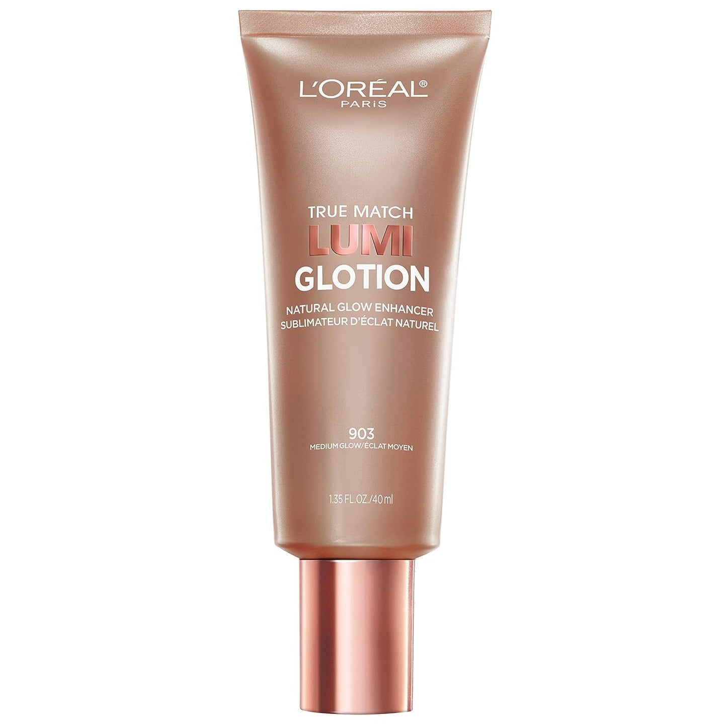 Makeup True Match Lumi Glotion, Natural Glow Enhancer, Illuminator Highlighter, Bronzing Drops for a Sun-Kissed Glow, 901 Fair
