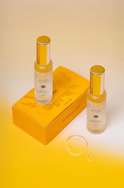 White Truffle Vegan Gift Set, 2 Bottles First Aromatic Spray Serum, Deep Hydration & Antioxidant Care, Vegan Facial Mist