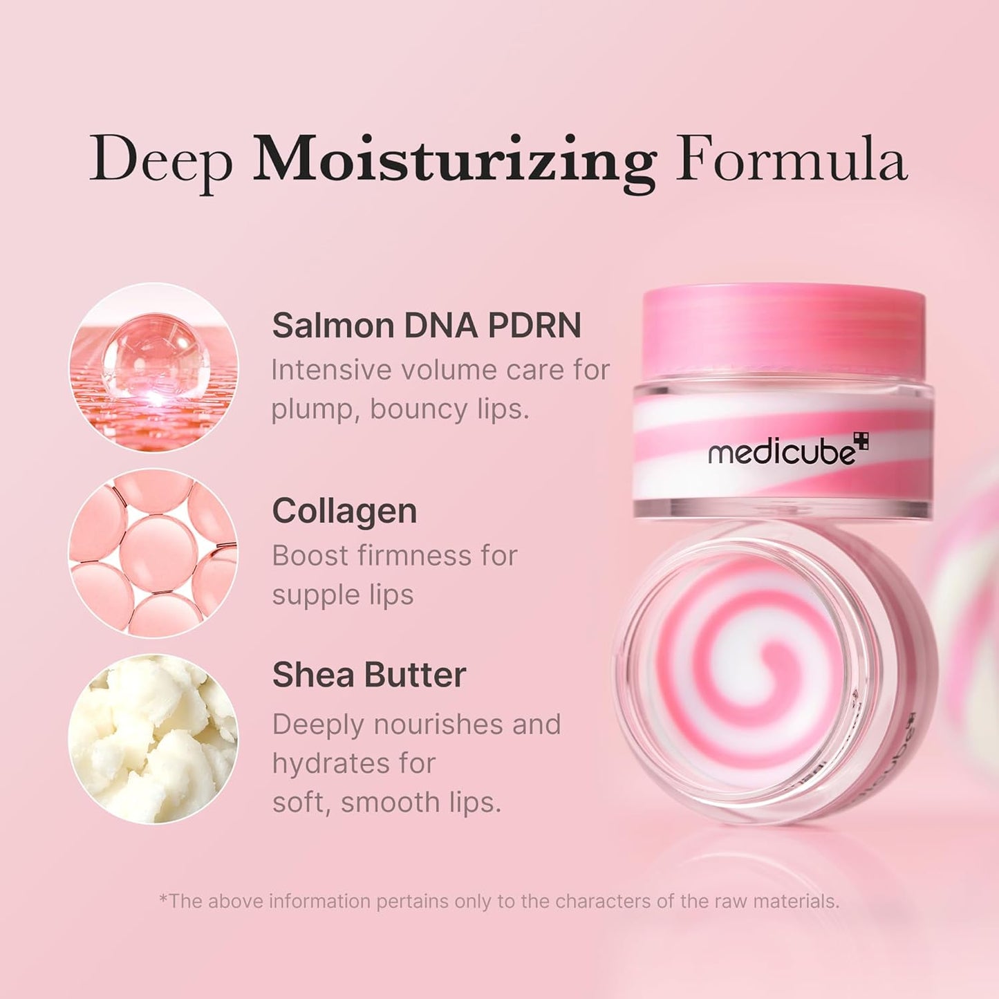 PDRN Lip Sleeping Mask Glow Balm | Salmon PDRN, Collagen, Shea Butter for Softer Lips, Long-Lasting Moisture, Overnight and Daily Lip Care, Korean Skincare 0.35 Oz.