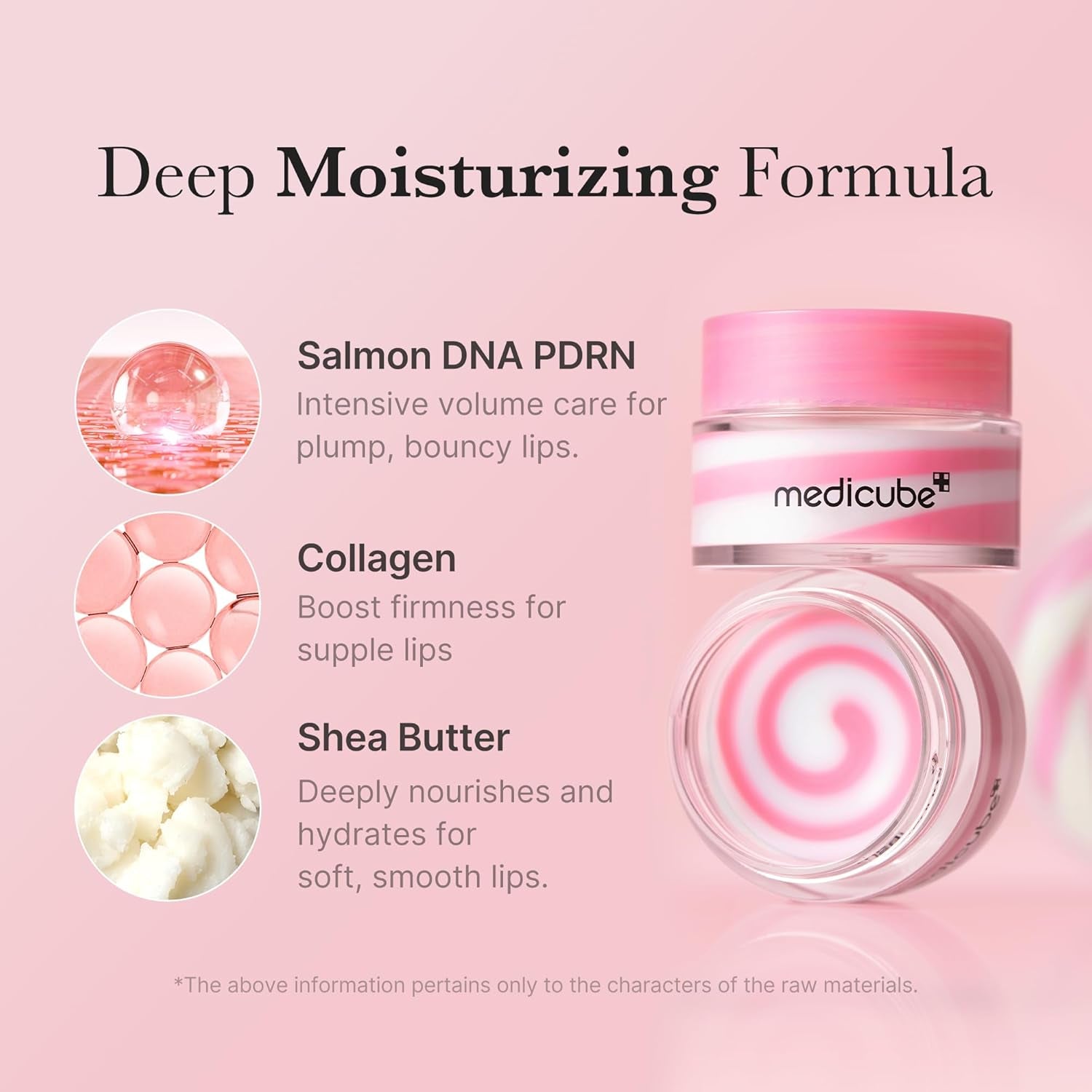 PDRN Lip Sleeping Mask Glow Balm | Salmon PDRN, Collagen, Shea Butter for Softer Lips, Long-Lasting Moisture, Overnight and Daily Lip Care, Korean Skincare 0.35 Oz.