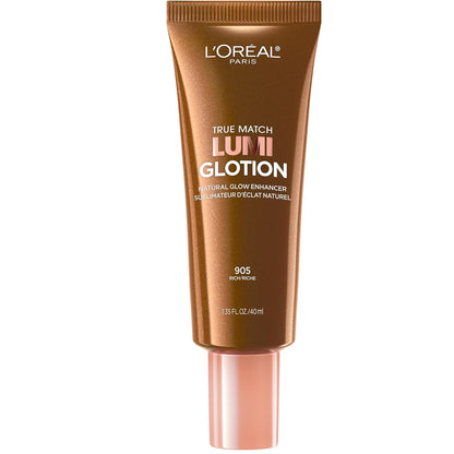 Makeup True Match Lumi Glotion, Natural Glow Enhancer, Illuminator Highlighter, Bronzing Drops for a Sun-Kissed Glow, 901 Fair