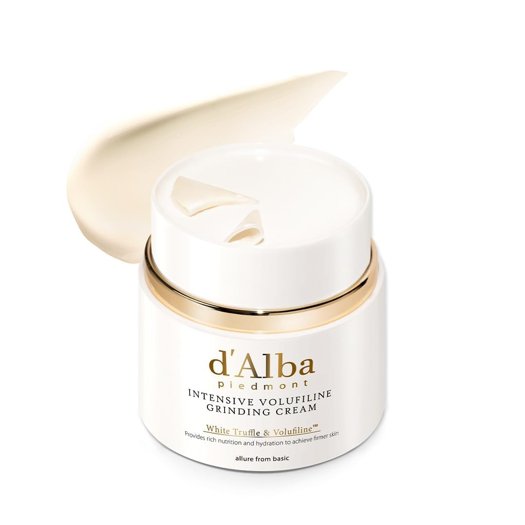 Italian White Truffle Intensive Grinding Cream, Volufiline 50,000Ppm, Elasticity Care and Nourishment, Korean Skin Care