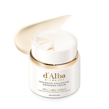 Italian White Truffle Intensive Grinding Cream, Volufiline 50,000Ppm, Elasticity Care and Nourishment, Korean Skin Care
